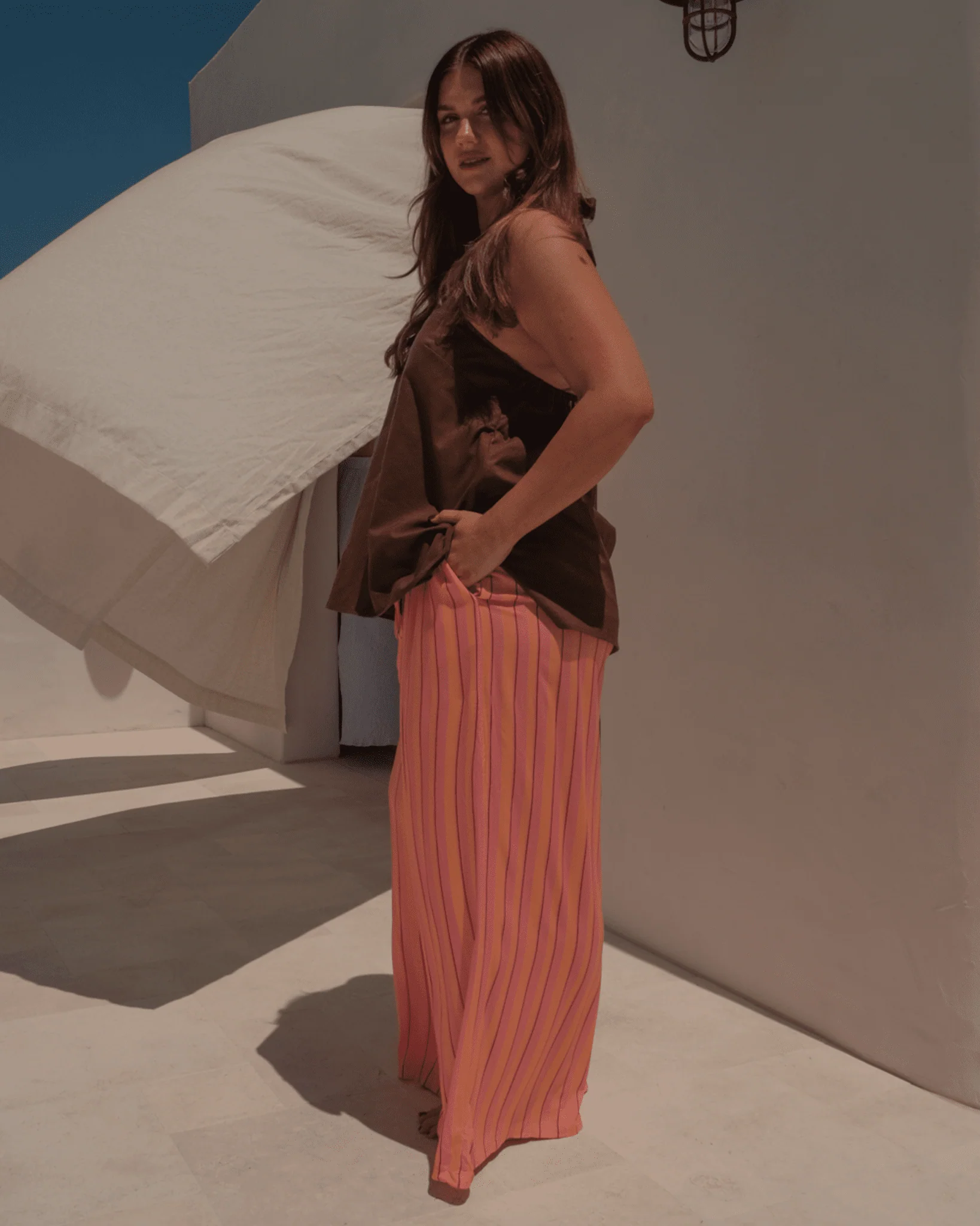 FINAL SALE | Zoe Halter | Chocolate - Image 4