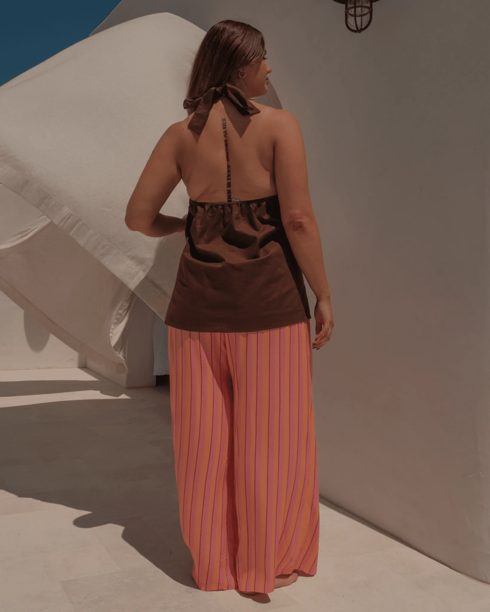 FINAL SALE | Zoe Halter | Chocolate - Image 5