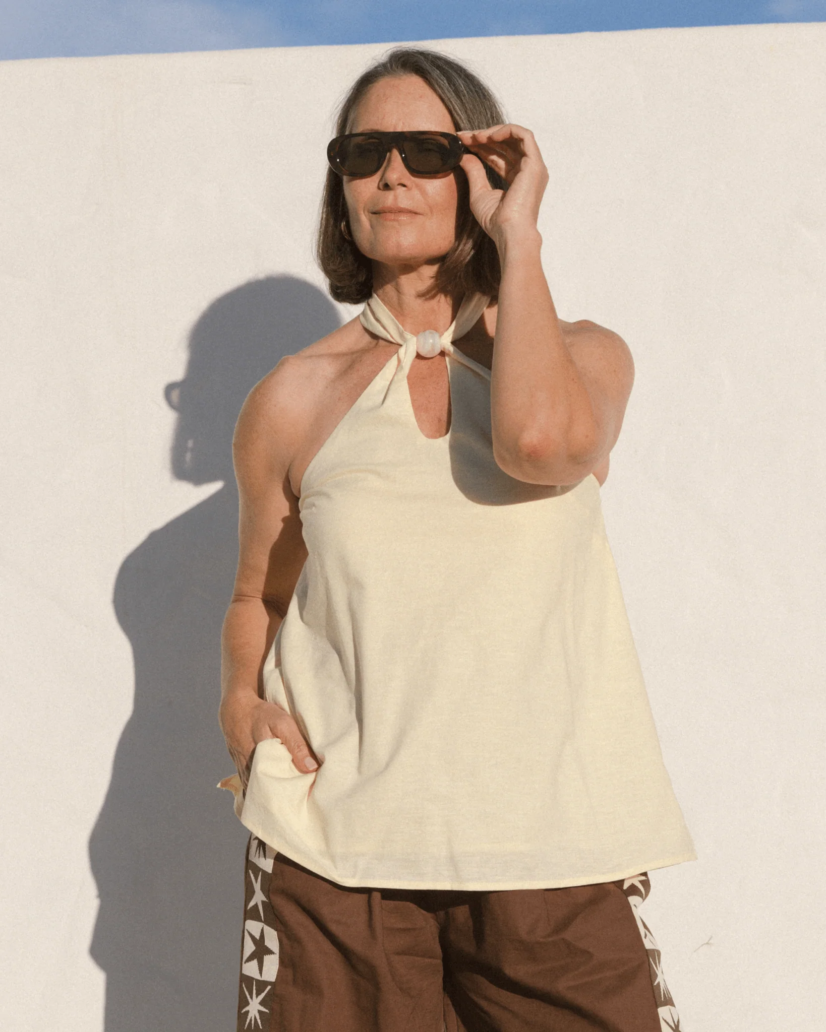 FINAL SALE | Zoe Halter | Yellow