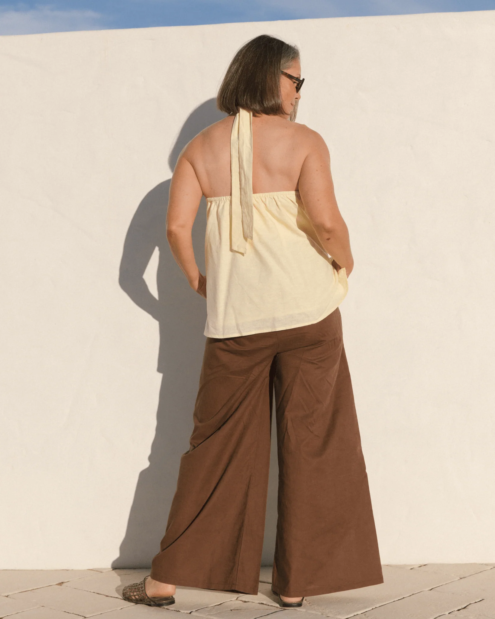 FINAL SALE | Zoe Halter | Yellow - Image 7